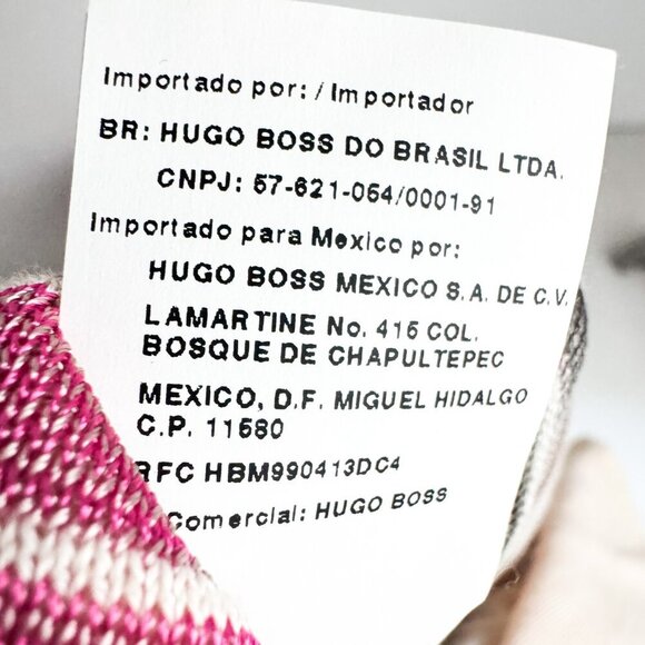 Hugo Boss Orange Multi Color Knit Halter Neck  Dress M - Picture 9 of 10